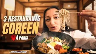 Miniature : Je teste 3 restaurant coréens 🇰🇷 à Paris 🇫🇷