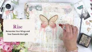 Miniature : Rise - mixed media workshop with Laly Mille