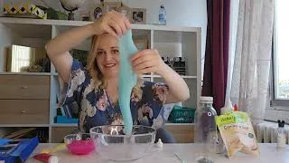 Miniature : slime sans colle VS slime avec colle lequel préfères-tu ?