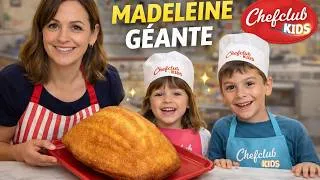 Miniature : Cuisine en famille : On fait une Madeleine GÉANTE avec Chefclub Kids