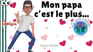 Miniature : Mon papa c'est le plus... - Poésie enfant/❤️ facile à apprendre-@Lamalleàhistoires_Emeline