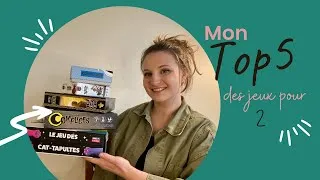 Miniature : Mon TOP 5 des jeux 2 joueurs - 2023