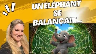 Miniature : Un éléphant se balançait… Comptine pour enfants de maternelle