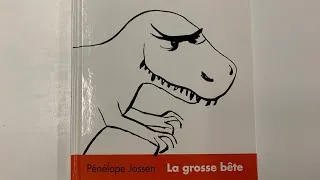 Miniature : La grosse bête, histoire lue pour les petits sur l’extinction des dinosaures et aussi harcèlement 