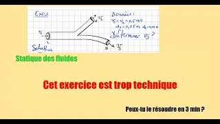 Miniature : Cet exercice est trop technique jette un coup d'œil [Mécanique des fluides]