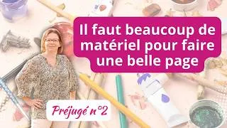 Miniature : Art Journal & Mixed Media : Faut-il vraiment accumuler du matériel ? 🎨🖌️