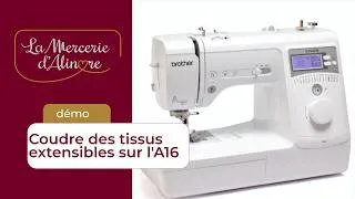 Miniature : Coudre des tissus extensibles avec une machine à coudre