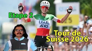 Miniature : 🚴‍♂️Tour de Suisse 2026🇨🇭 : Etape 2 Débrief (Grégoire, Longo Borghini, Zigart...)