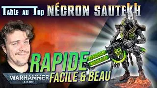 Miniature : Nécron Sautekh facile - Table au top - 40k