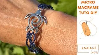 Miniature : Tutoriel Bracelet micro macramé "Arielle"