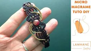 Miniature : Tutoriel Bracelet micro macramé "Eléonore"