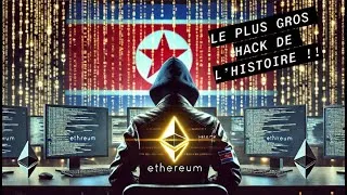 Miniature : 🚨 Le Plus GROS Hack de l’Histoire : 1,5 MILLIARD de $ en Ethereum Volés ! 😱