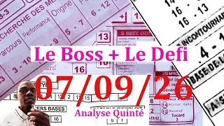 Miniature : 🚨🚨 Le BOSS Lundi 07 Septembre 2026 - Analyse : Craon (R1) 1ère course – Prix V And B