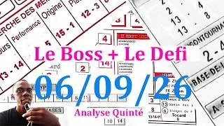 Miniature : 🚨🚨 Le BOSS Dimanche 06 Septembre 2026 - Analyse : Paris-Longchamp (R1) 3e course – Qatar Prix