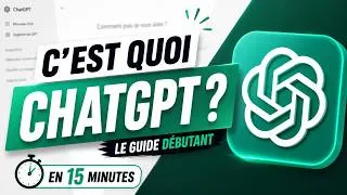 Miniature : ChatGPT expliqué simplement : le guide complet pour débuter en 15 minutes