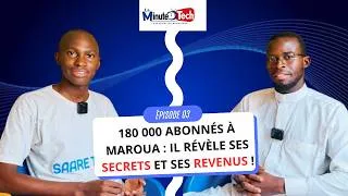 Miniature : 180 000 abonnés à Maroua : Il révèle ses secrets et ses revenus !