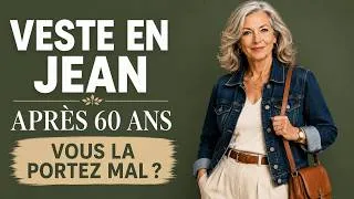 Miniature : 5 Façons Élégantes De Porter Une Veste En Jean Après 60 Ans