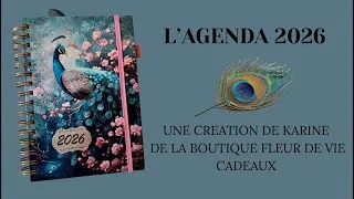 Miniature : L'AGENDA "double" de 2026 de KARINE de Fleur de vie cadeaux - Review
