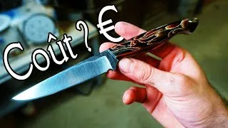 Miniature : Un atelier de coutellerie - Combien ça coûte ?