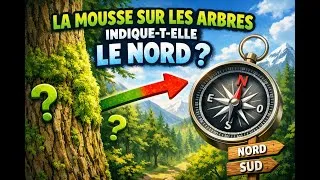 Miniature : La mousse sur les arbres indique le Nord ?