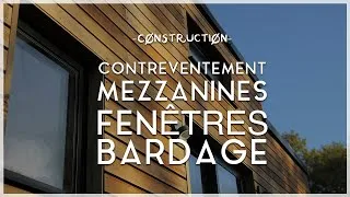 Miniature : [CONSTRUCTION 06] - Contreventement, mezzanines, fenêtres et bardage
