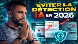 Miniature : 2026 Humain 100% ChatGPT Indétectable Comment Passer Sous le Radar des Détecteurs d'IA à 100%!
