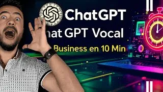 Miniature : 😱 ChatGPT Vocal en France: Pourquoi Cela Inquiète + Créer un Business en 10 Min!