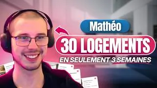 Miniature : De salarié à +30 logements en 3 semaines (Témoignage complet de Mathéo)
