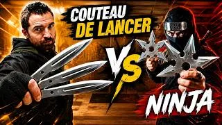 Miniature : Un champion du Monde compare des Couteaux de lancer et des Bo-Shurikens !