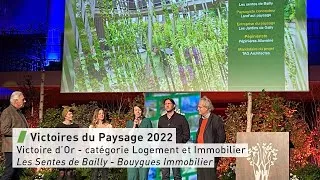 Miniature : Victoires du Paysage 2022 : Victoire d'Or pour le projet "Les Sentes de Bailly"