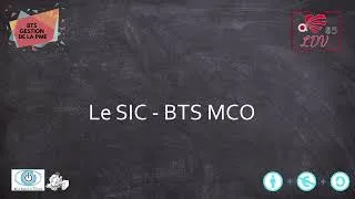 Miniature : BTS GPME ou MCO - Présentation du SIC avec EBP Gestion Commerciale