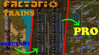 Miniature : Tuto Factorio : Les TRAINS (Mes meilleurs conseils que j'utilise)