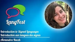 Miniature : Presentation - Alexandra Racek - Introduction to Signed Languages