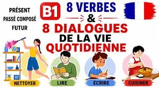 Miniature : 84 | Dialogues en Français Niveau B1 | Conversations de la Vie Quotidienne