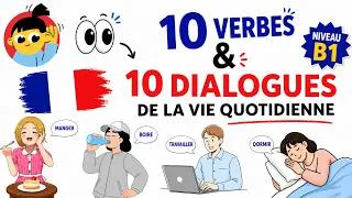 Miniature : 83 | Dialogues Faciles en Français | Niveau B1 | La Vie Quotidienne
