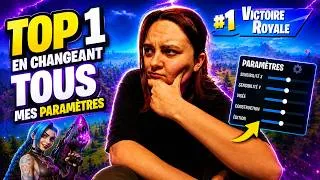 Miniature : FAIRE TOP 1 en changeant TOUS MES SETTINGS ? ⚙️ (c'est catastrophique)