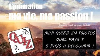 Miniature : QUIZZ 5 PAYS