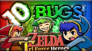 Miniature : 10 BUGS sur ZELDA TRI FORCE HEROES ⚔️