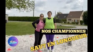Miniature : NOS CHAMPIONNES: Le Saut en Longueur