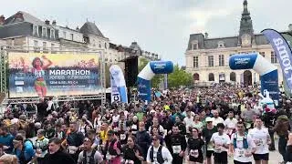 Miniature : Le départ du Marathon Poitiers-Futuroscope 2026