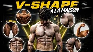 Miniature : 4 exercices pour un V-taper parfait, 100% à la maison (sans salle de sport)