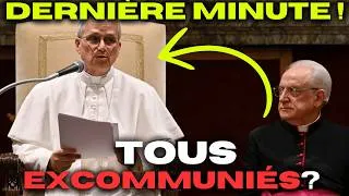 Miniature : LÉON XIV vers l'EXCOMMUNICATION de 700 PRÊTRES et des FIDÈLES ? L'INDISCRÉTION CHOC !