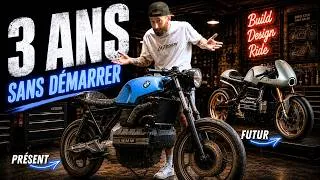 Miniature : Projet Café Racer BMW K100 LT : va-t-elle redémarrer ?
