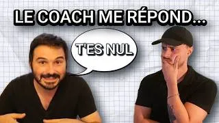 Miniature : Le Coach En Séduction M'a RÉPONDU ! (Et il n'est pas content...)