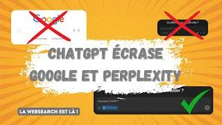 Miniature : ChatGPT vient de tuer Perplexity ! 🪦😱