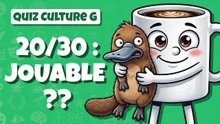 Miniature : Quiz Culture Générale 🧠 Plus dur que tu ne crois 🫣 30 questions