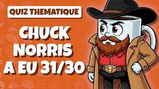 Miniature : Quiz Chuck Norris Facts... mais les VRAIS cette fois 🎯 30 questions