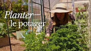 Miniature : Je plante le potager d'été 2026 | Slow vlog au jardin