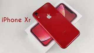 Miniature : iPhone Xr Red Product : déballage