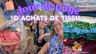 Miniature : Jour de paye et d'achats de tissus